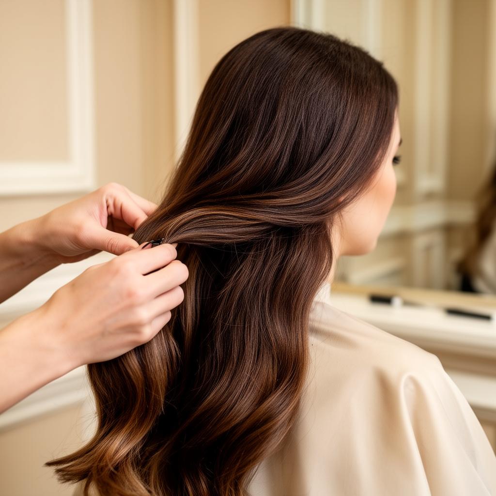 Tape extensions — natuurlijk volume